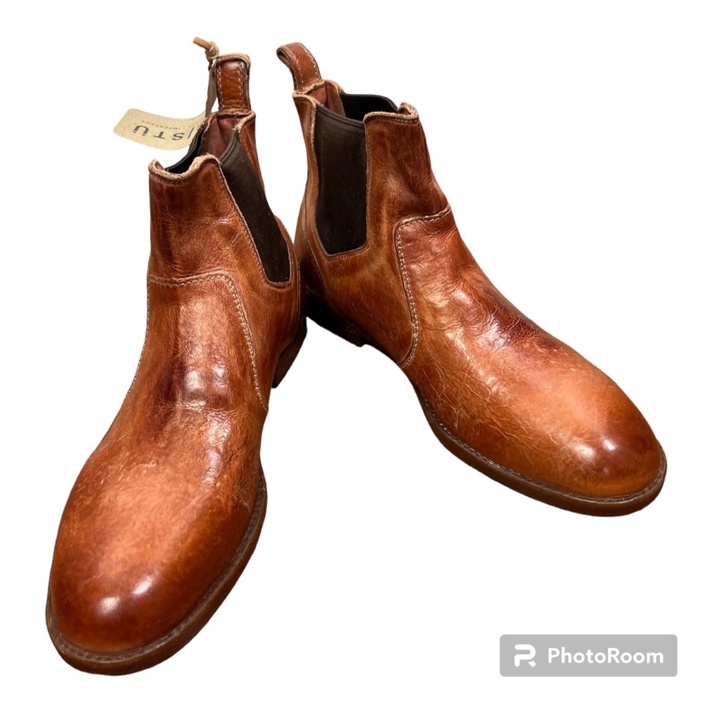 Bed Stu Vasari Chelsea Boot in Cognac NWT